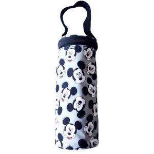 Mickey Mouse Baby Bottle Cooler Gray Zipper